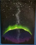 Aurora. Acrylic on canvas