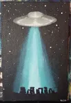 The Henge. Acrylic on canvas
